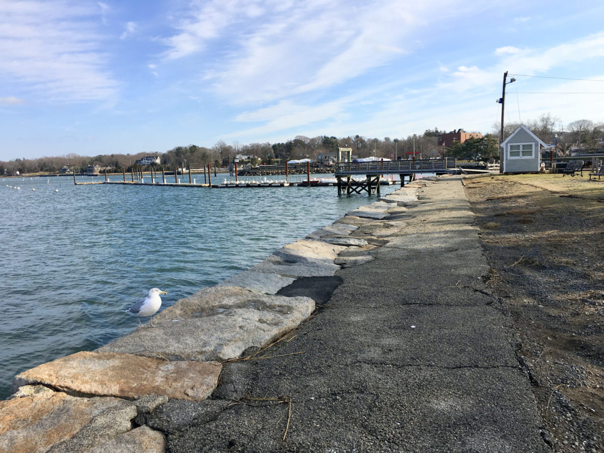 Monument Park and Hingham Town Landing North and South Rivers