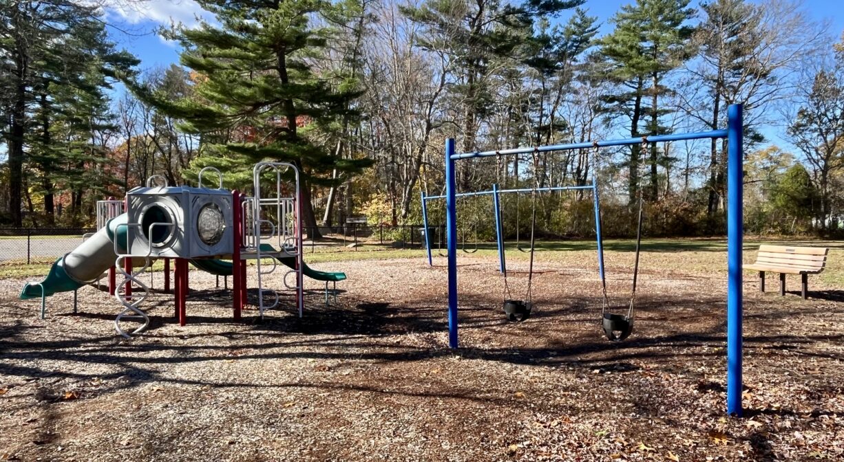 A photograph of a playground.